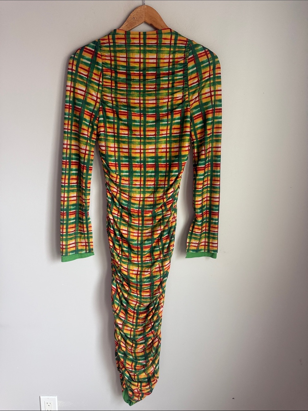 SIMON MILLER Azora printed jersey midi dress Small - Picture 8 of 12